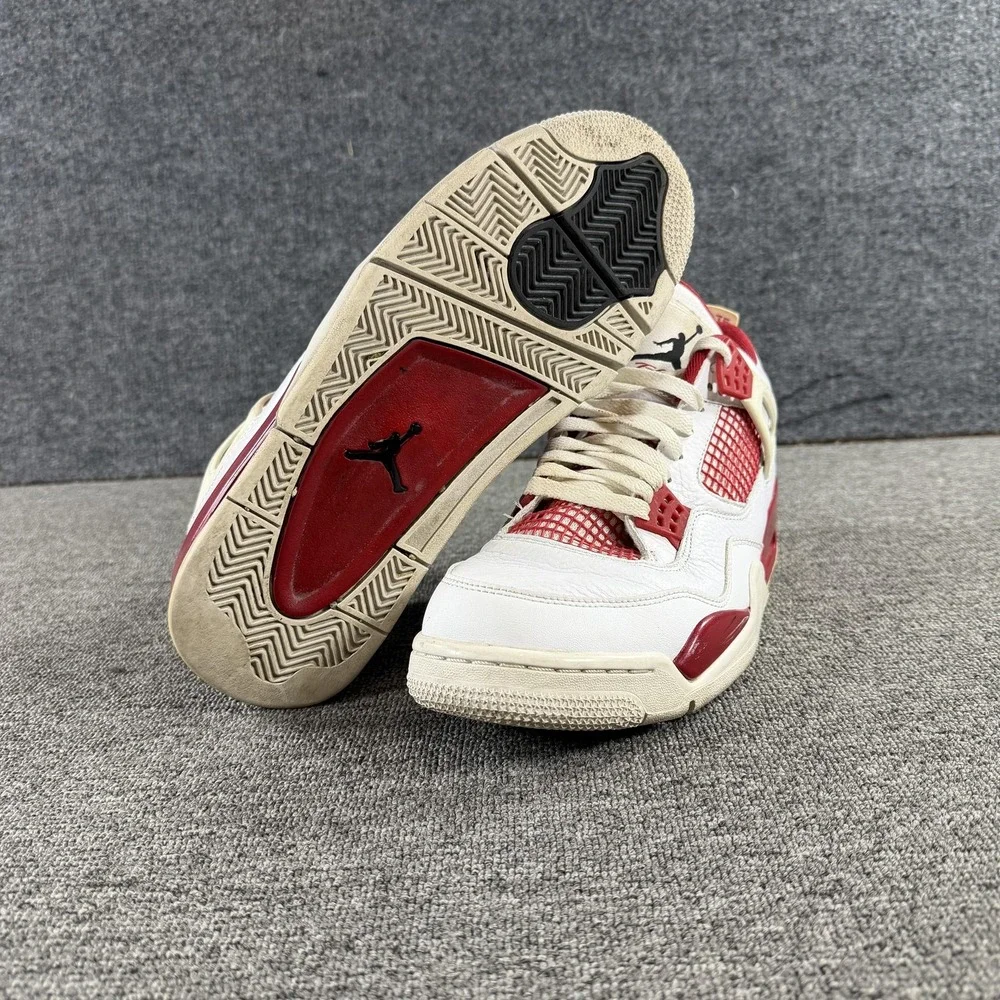 Jordan Air Jordan 4 Retro Alternate 89 Shoes Mens 10.5 White Sneakers 308497 106